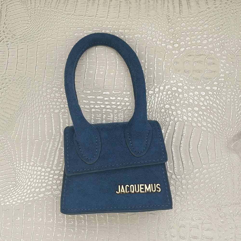 Jacquemus denim mini purse